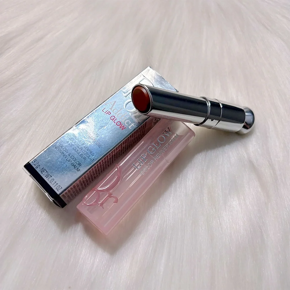 Dior 🎀 Lip Glow Color Reviver Lipstick Balm 039 Warm Beige NIB *Discontinued*
